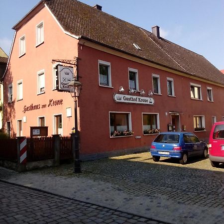 Gasthof Zur Krone Burghaslach Eksteriør billede